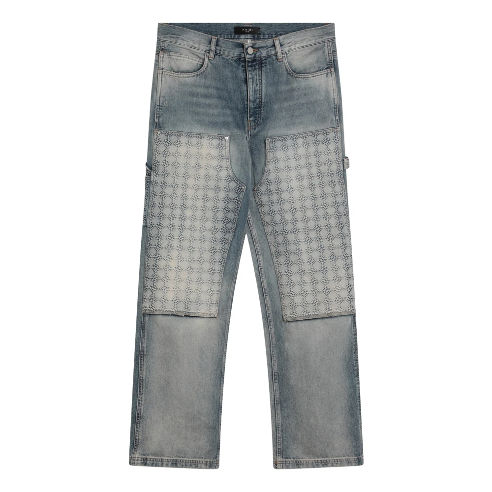 Amiri Regular Fit Denim Jeans Blue Heren