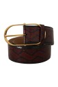 luxury-python-leather-belt