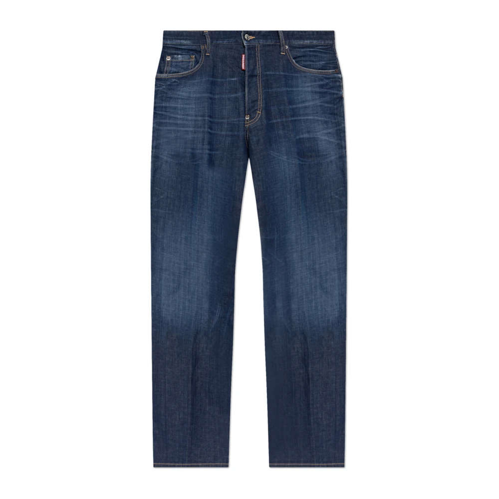 Dsquared2 Men's Blue Loose Fit Jeans, Xs, Loose Jeans