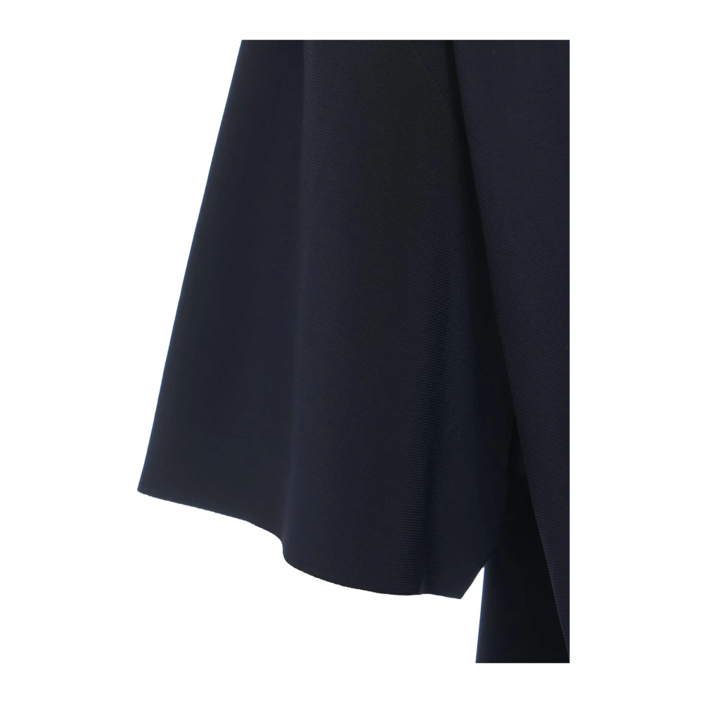 Norma Kamali Blauwe Boxy T-shirt Dameskleding Blue Dames