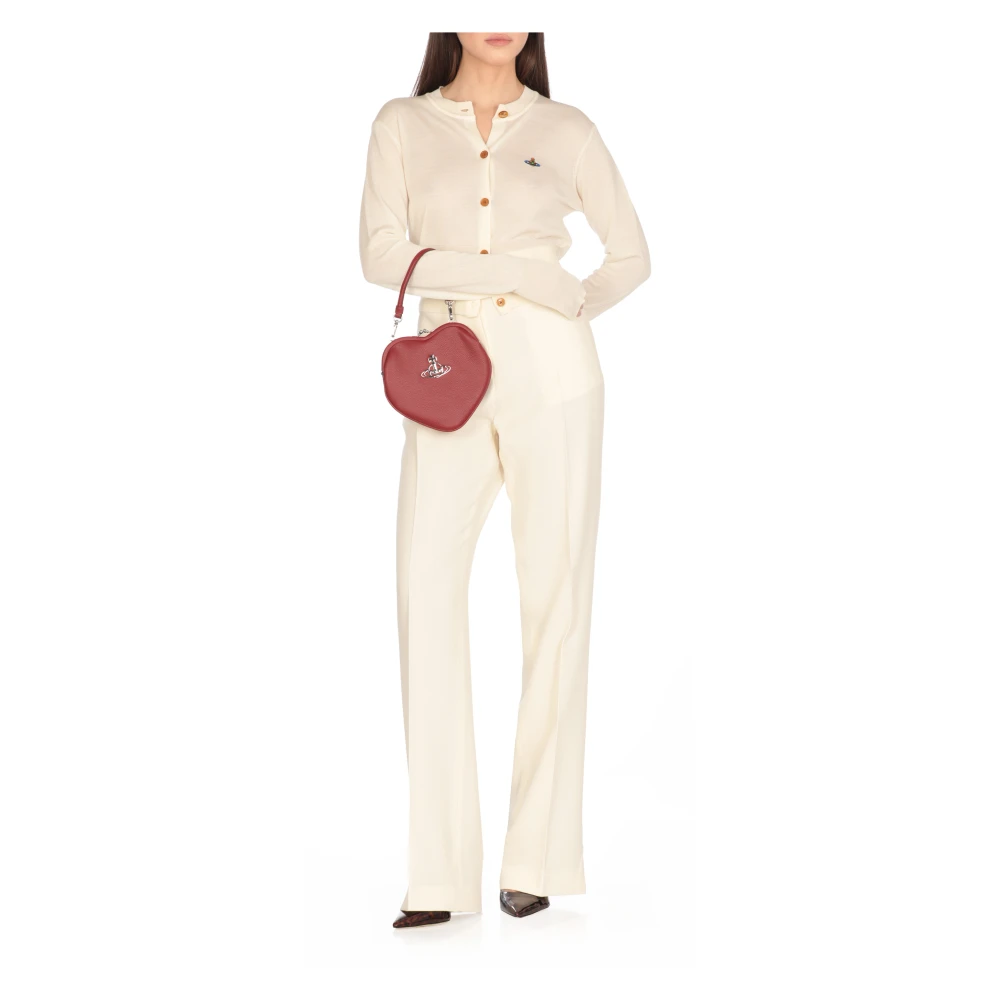 Vivienne Westwood Witte Katoen Kasjmier Cardigan Sweater White Dames