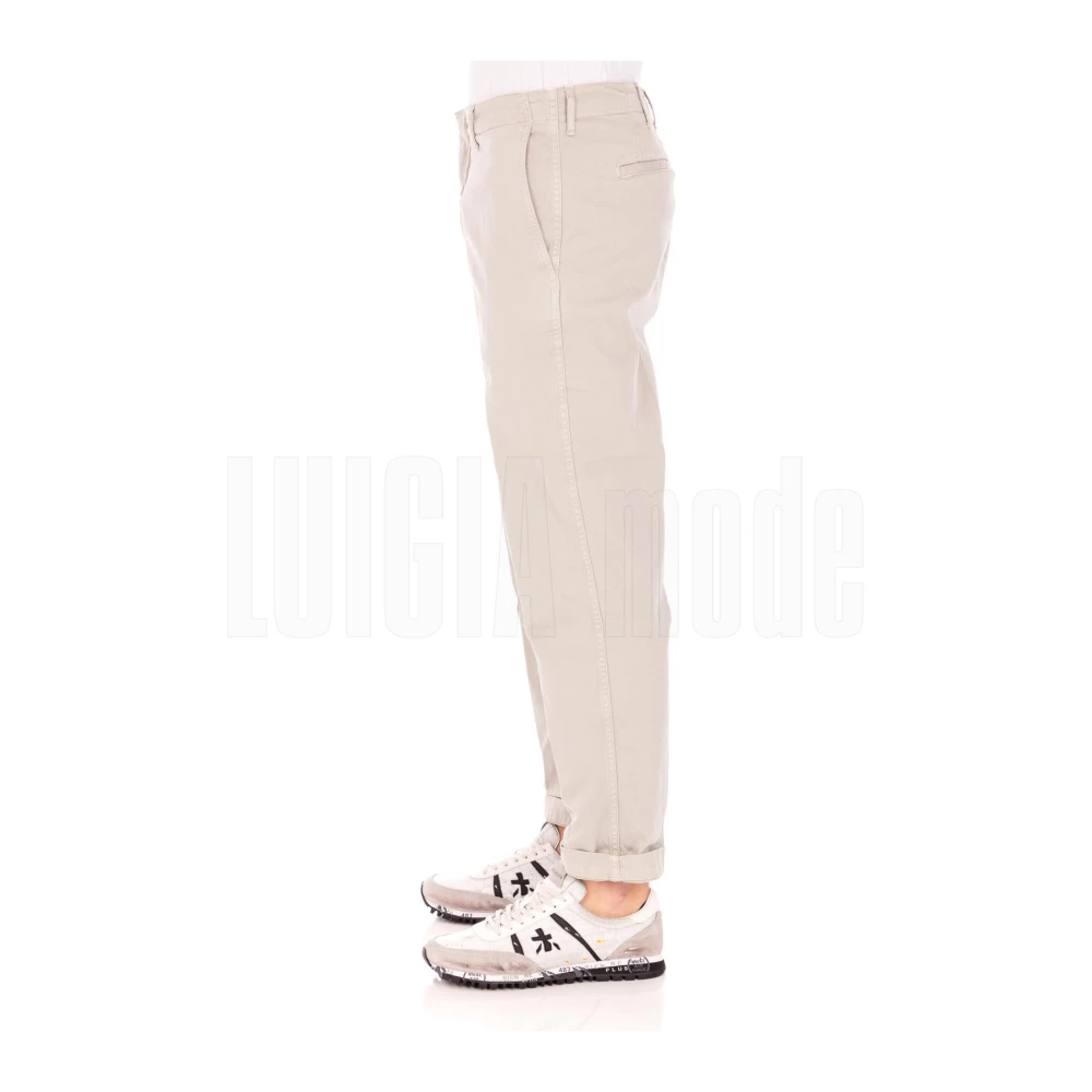 Dondup Zyan Broek Beige Heren
