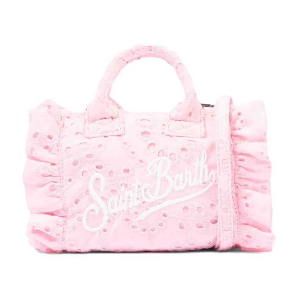 Mc2 Saint Barth Women's Pink Handbags, One Size, Vanity Mini Volant Bag