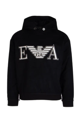 Oversized Svart Hoodie
