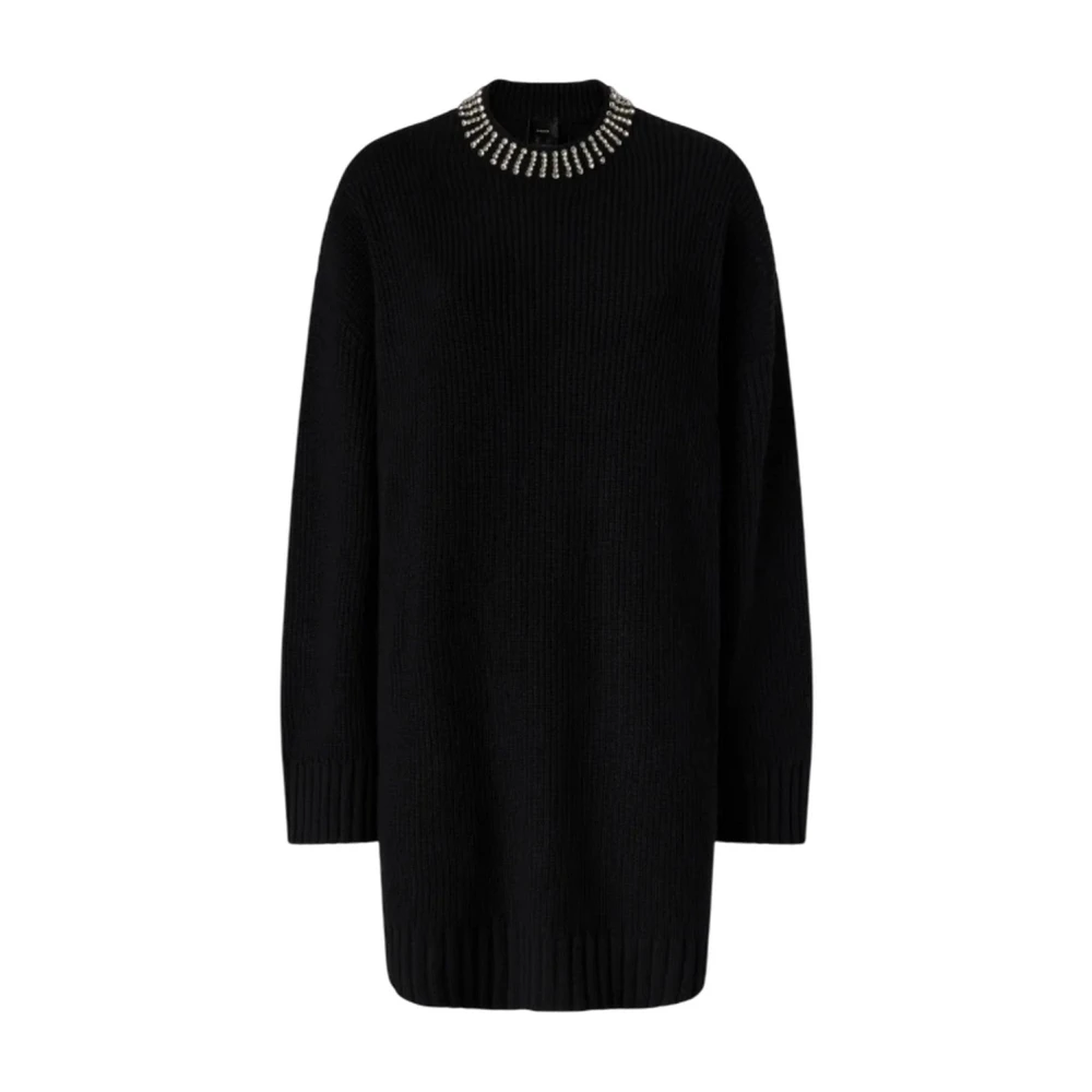 Pinko Women's Black Short Dresses, L, Ask Dress