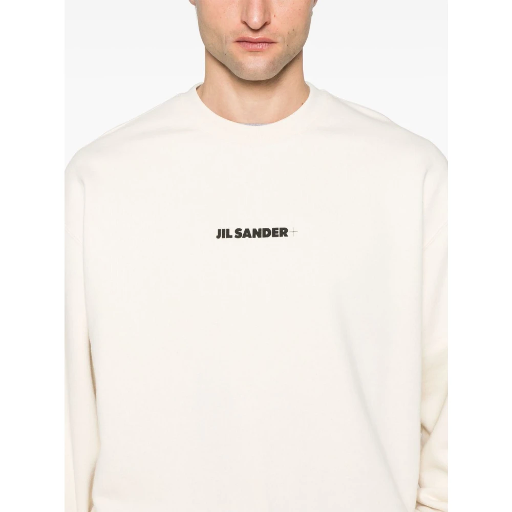 Jil Sander Beige Sweater Herenmode Beige Heren