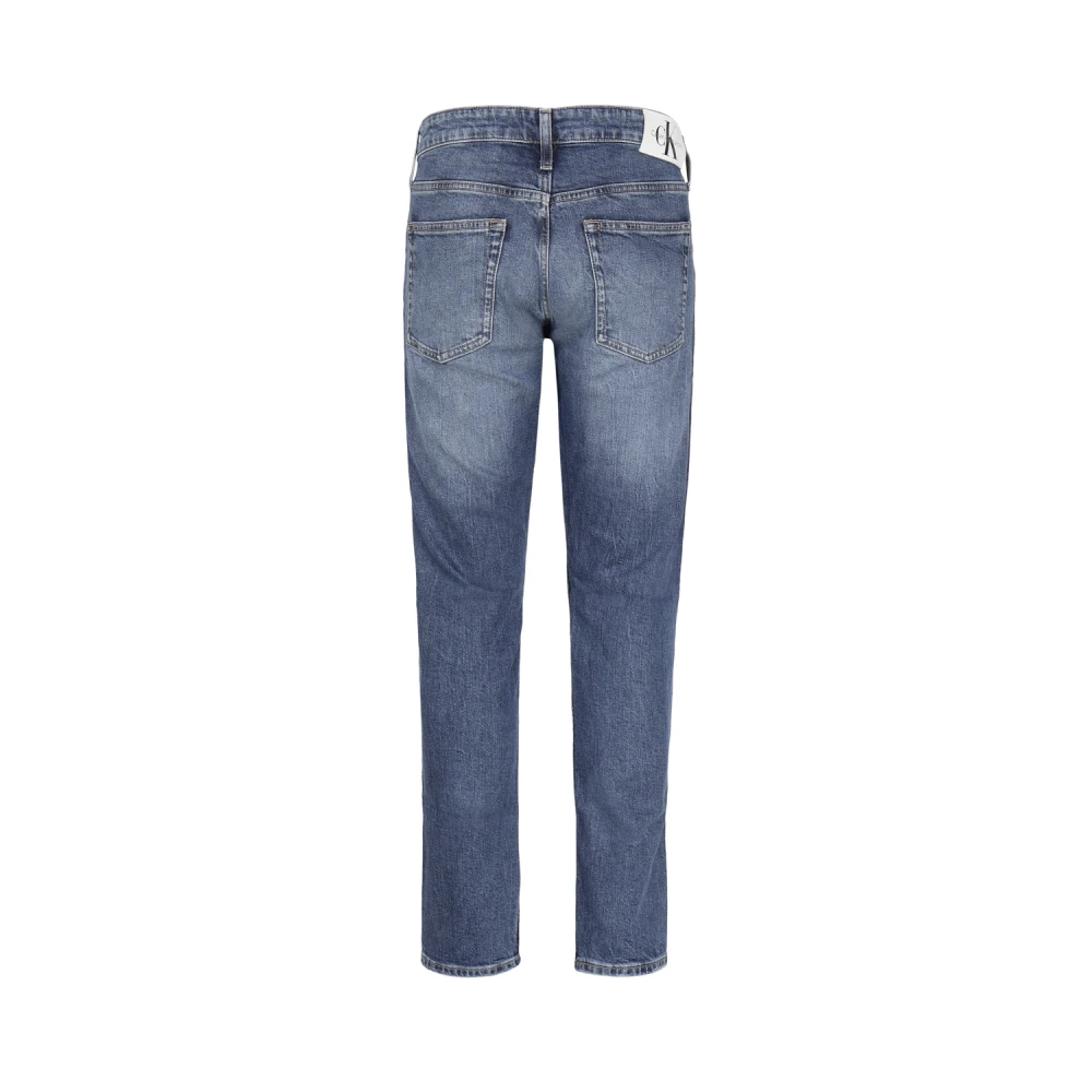 Calvin Klein Jeans met 98% katoen 2% elastan Blue Heren