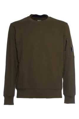 Grön Sweatshirt med Ficka