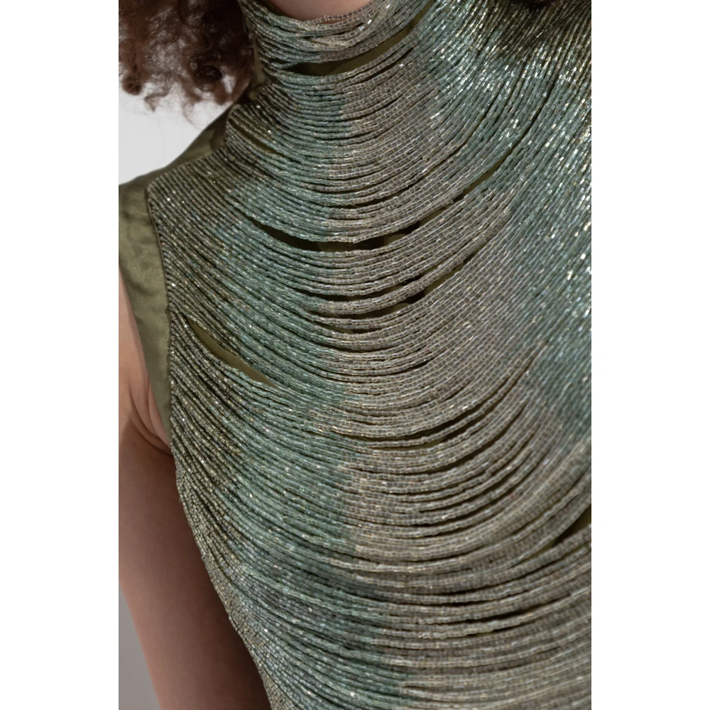 Cult Gaia Top Taraji Green Dames