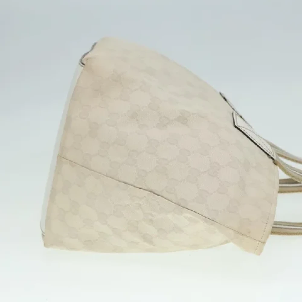 Gucci Vintage Pre-owned Canvas gucci-bags White Dames