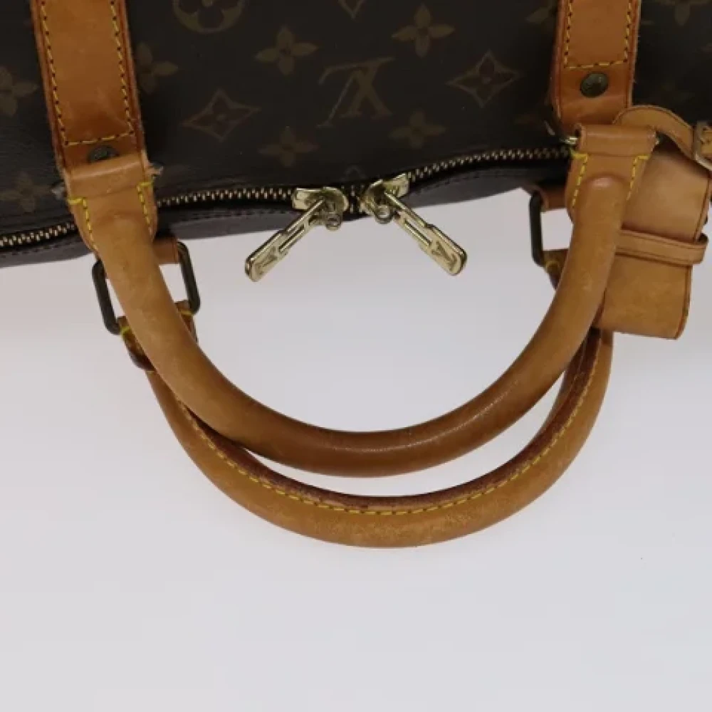 Louis Vuitton Vintage Pre-owned Canvas travel-bags Brown Dames