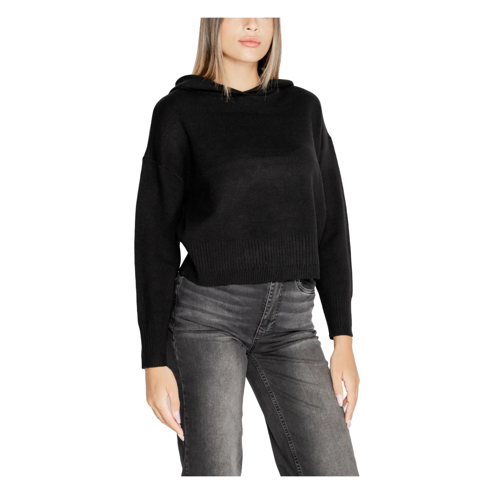 Vero Moda Gouden Hoodie Trui Black Dames