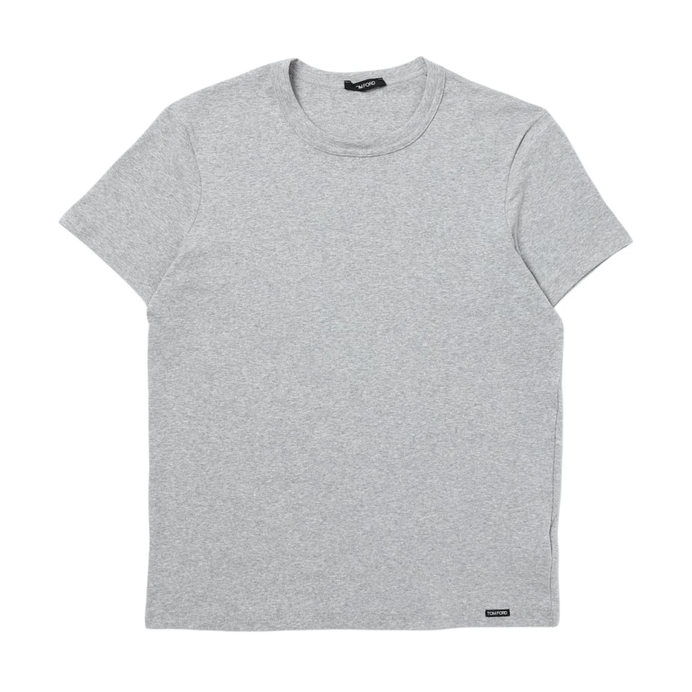 Tom Ford - Tops > T-Shirts - Gray - Tom Ford - Modalova