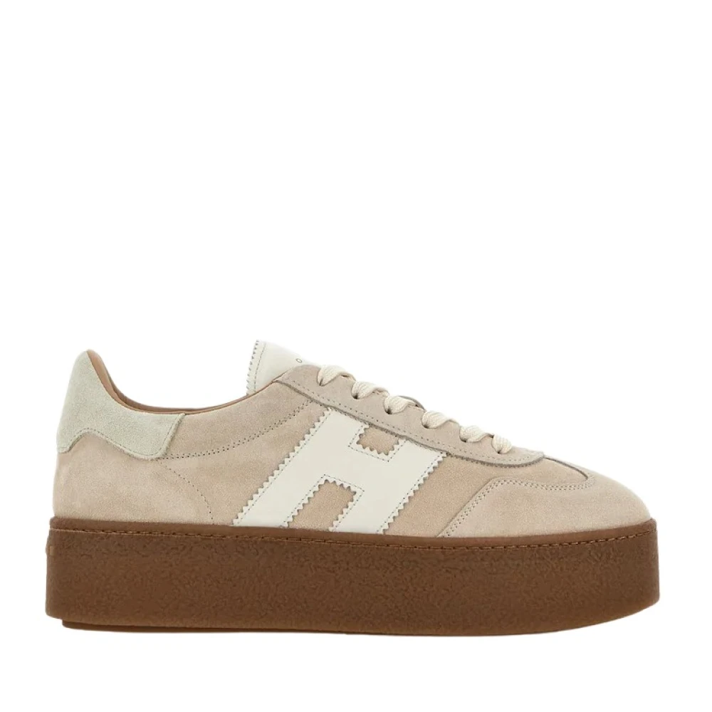 Hogan H698 Sneakers Dames Schoenen Beige