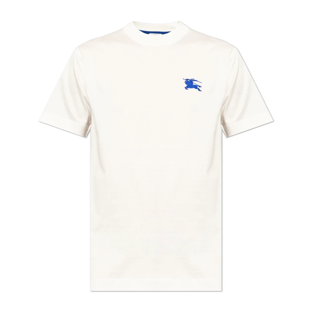 Burberry Men's White T-Shirts, M, Logo T-Shirt