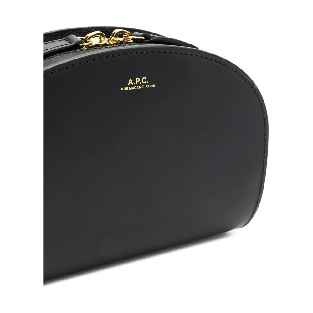 A.p.c. Kleine Virginie Schoudertas Black Dames