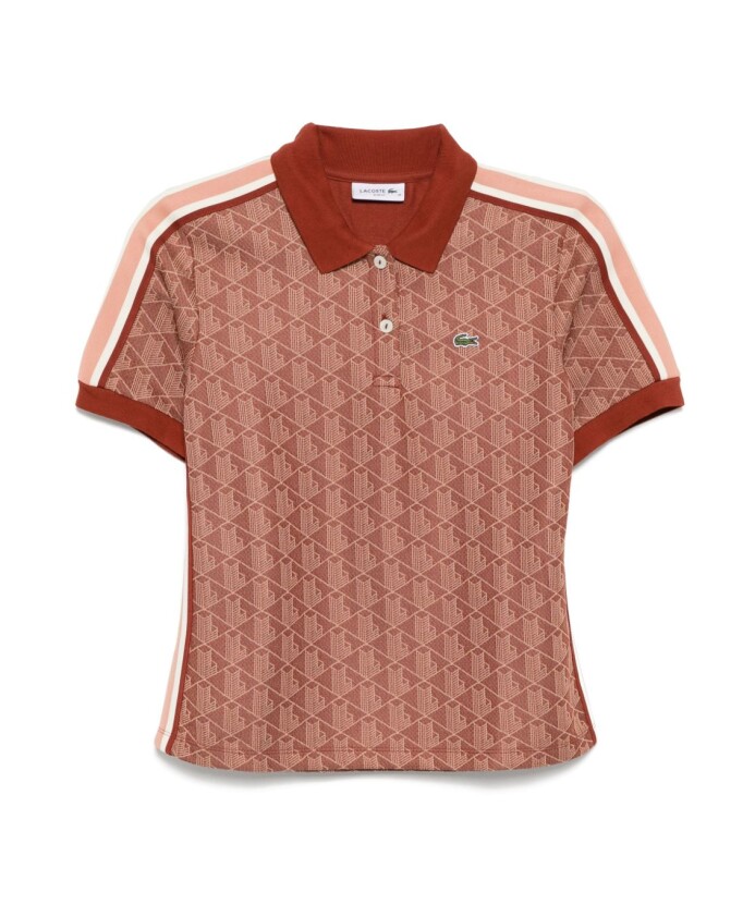 bruine-poloshirt-met-gestreepte-banden