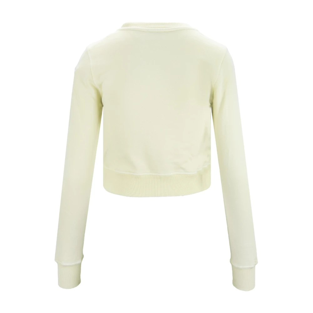 Diesel Dames Pullover Sweatshirt Yellow Dames