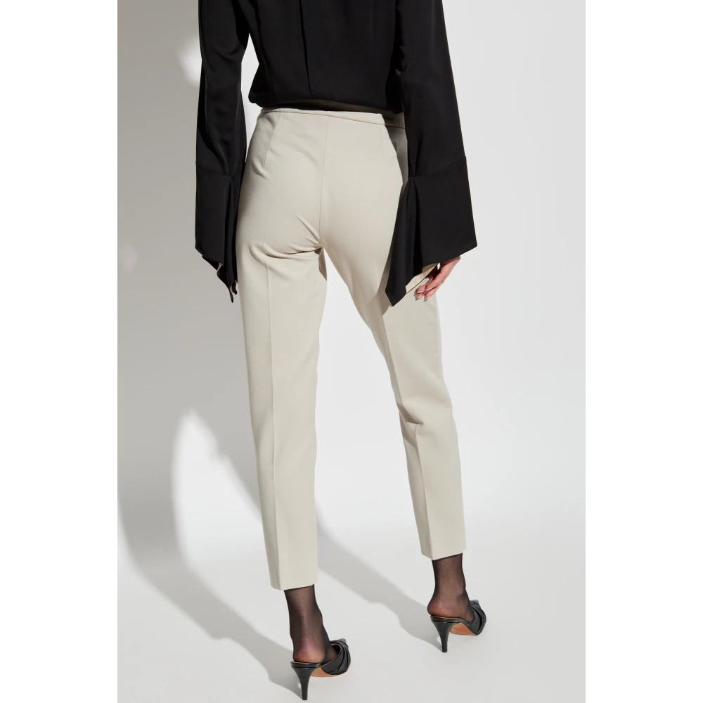 Max Mara Gekreukelde broek Pegno Gray Dames