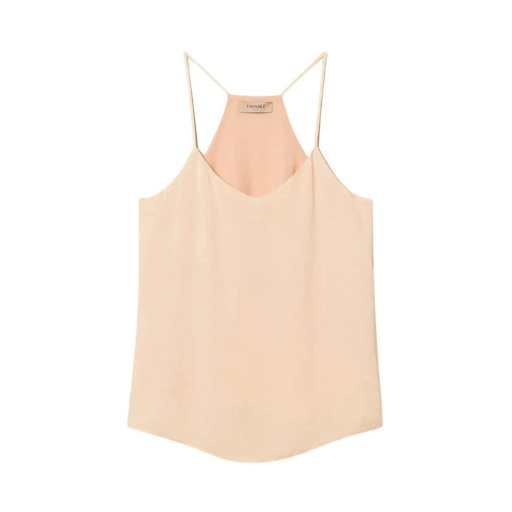 Twinset Women's Pink Archive Top - Blouses - M - Blouses & Shirts