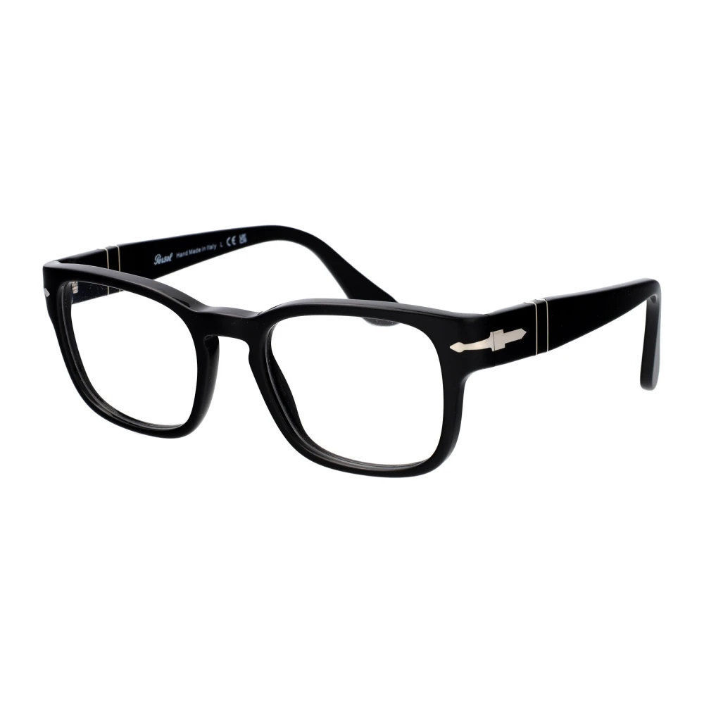 Persol Unisex Black Glasses, 51 Mm, Stylish Optical Glasses Model 0Po3334v