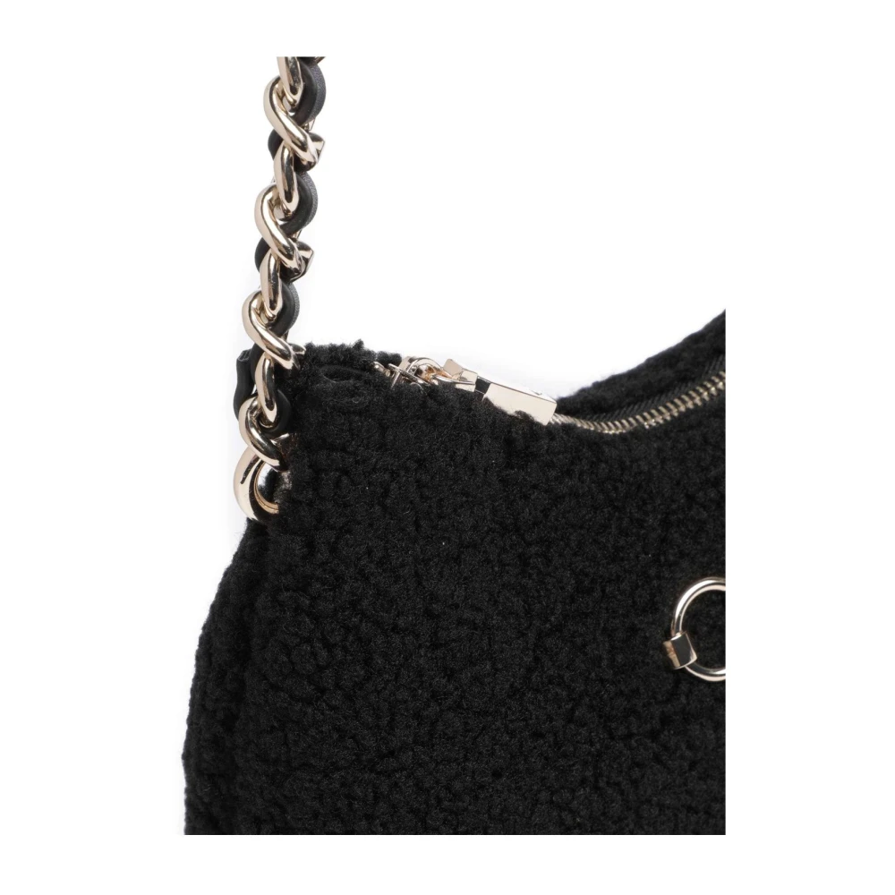 Guess Sherpa Aslia Schoudertas Zwart Black Dames