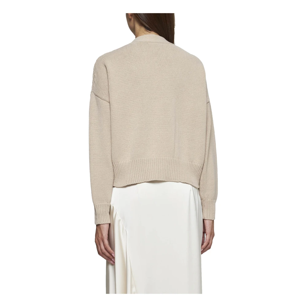 Max Mara Weekend Gezellige Teulada Sweaters voor Weekend Beige Dames