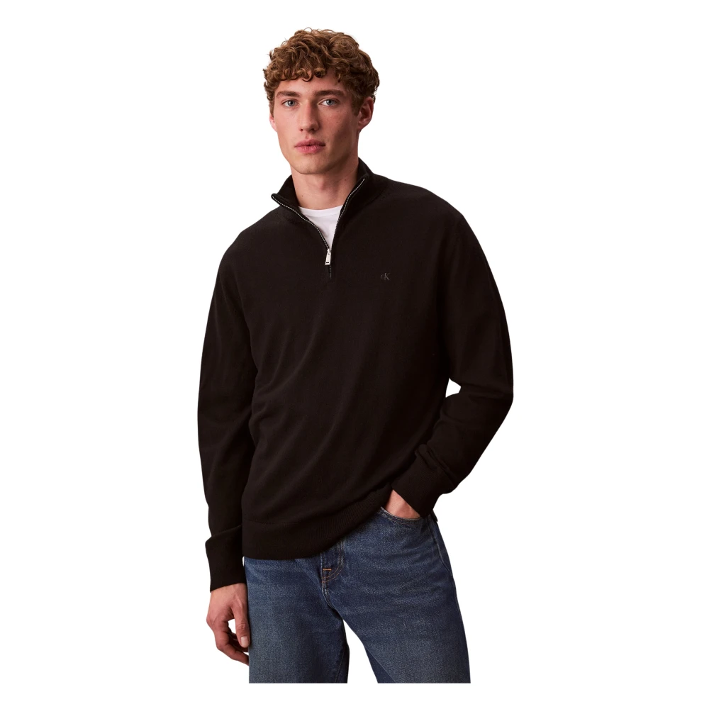 Calvin Klein Uomo Nero Maglie, L, New,