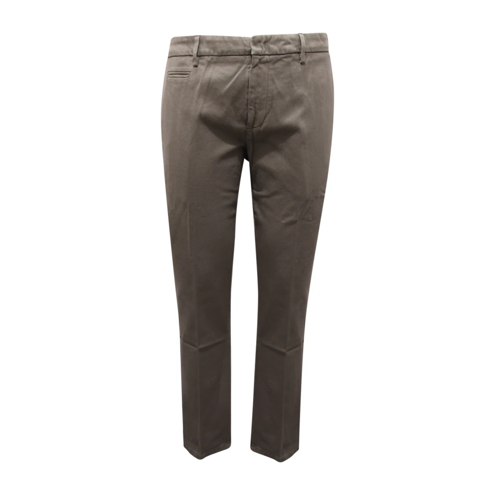 Dondup Men's Grey Joe Trousers Made In Italy