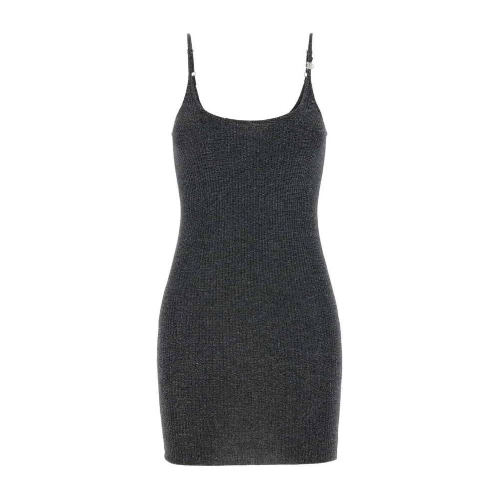 Amiri Lurex Minikleding Black Dames
