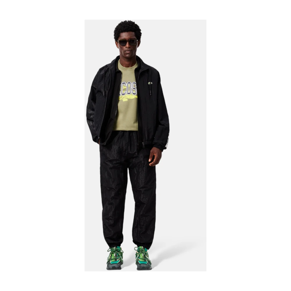 Lacoste Sportsuit met technische voeringen Black Heren
