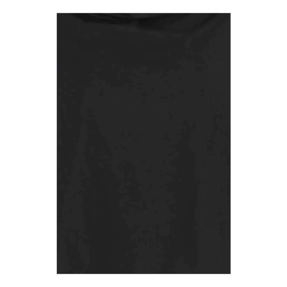 By Malene Birger Katoenen Boothals T-shirt Zwart By Herenne Birger Black Dames