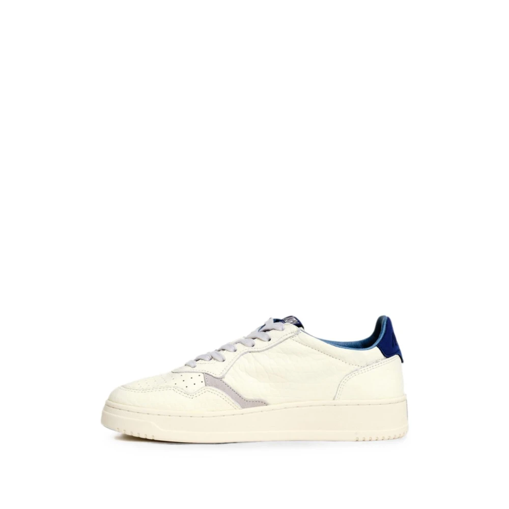 Autry Men's White Sneakers, 12 Uk, Medalist Low Trainers