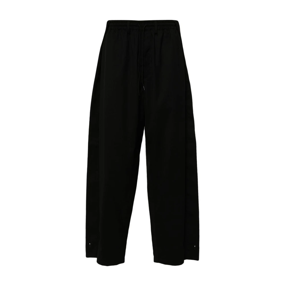 Y-3 Zwarte Stijlvolle Broek Black Heren
