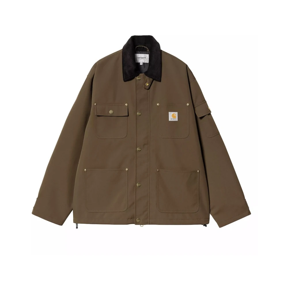 Carhartt WIP Clapton Jacket Brown Heren