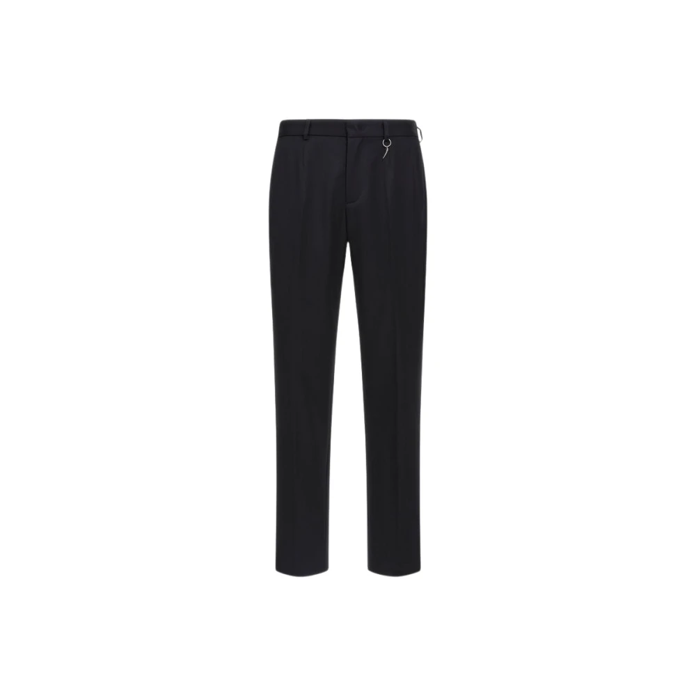 Roberto Cavalli Black Tailored Tiger Tooth Trousers - Male - Suit Trousers - 2XL - Trousers