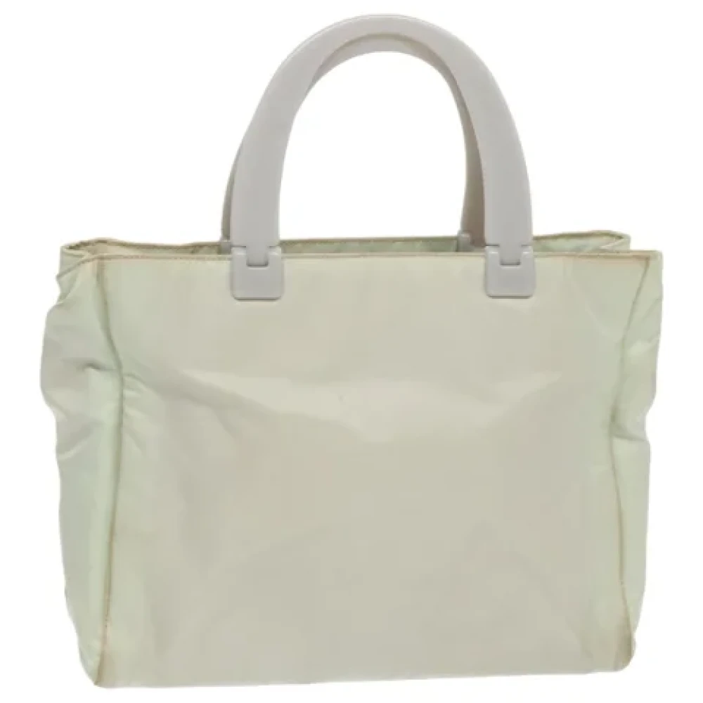 Prada Vintage Pre-owned Nylon prada-bags Gray Dames
