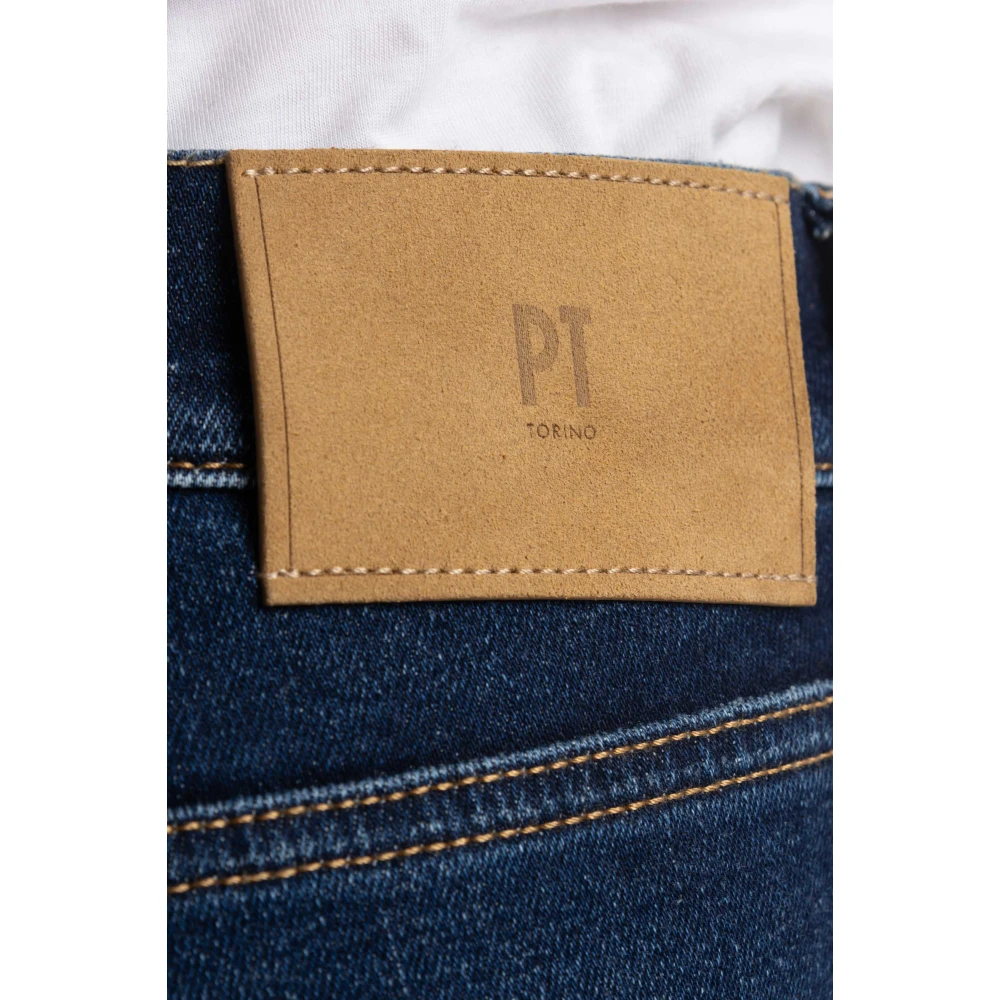 PT Torino Cashmere Regular Fit Denim Jeans Blue Heren