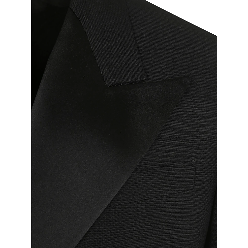 Versace Zwarte Avondjas Black Heren