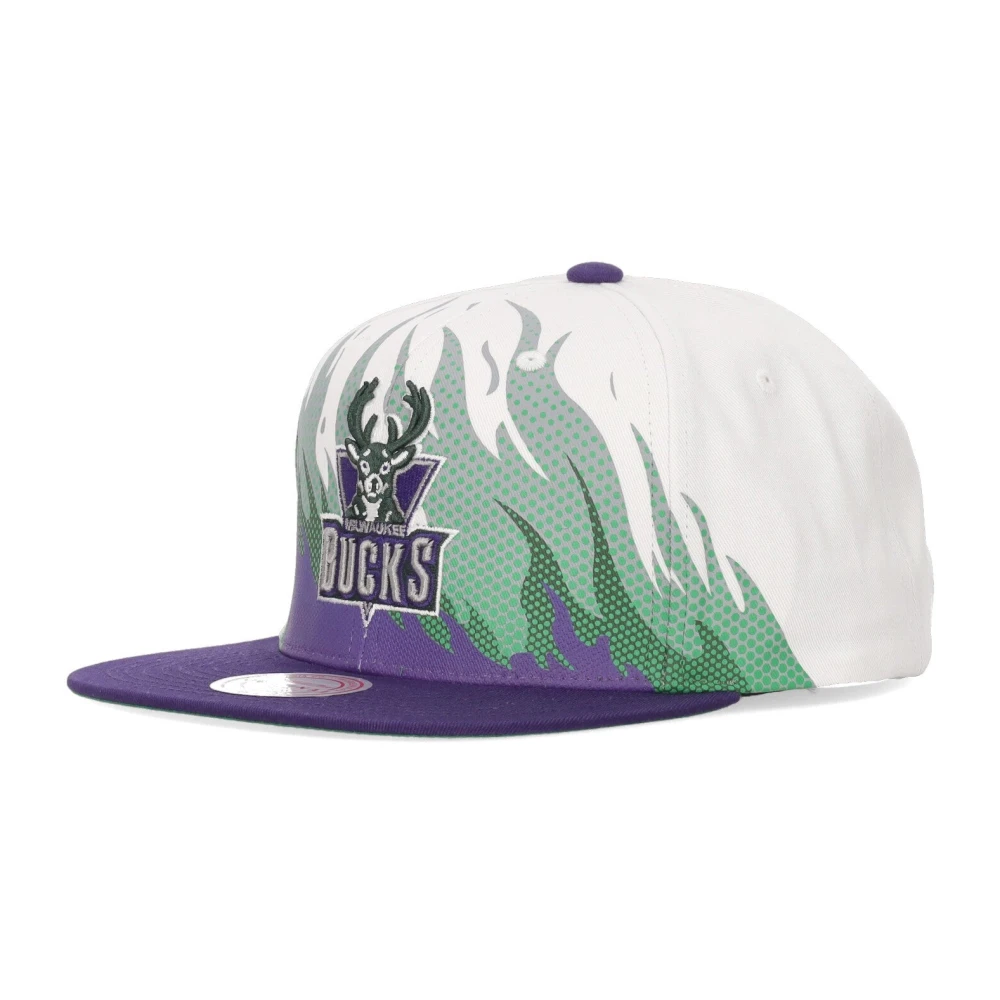 Mitchell & Ness Milwaukee Bucks Platte Klep Pet Multicolor Heren