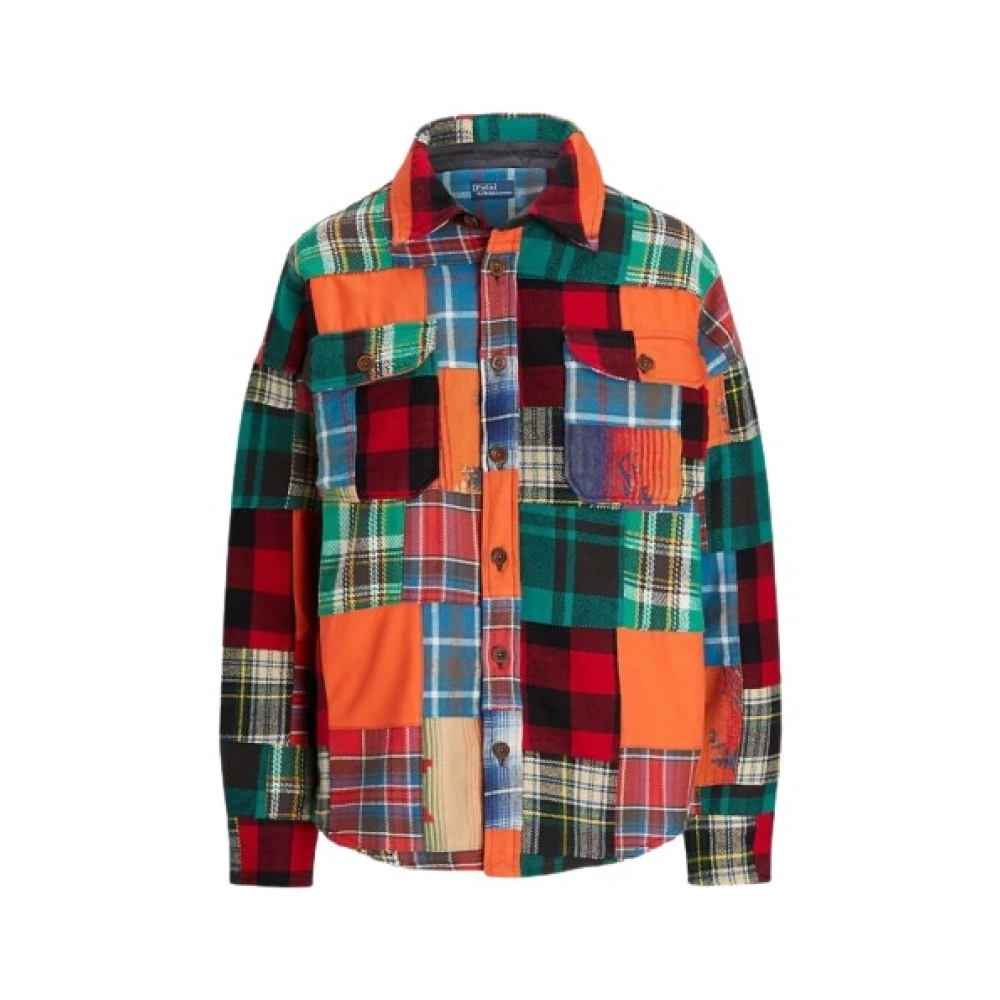Polo Ralph Lauren Oversized Patchwork Shirt Multicolor Dames