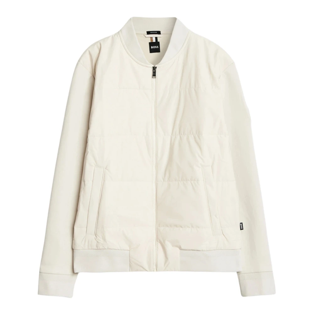 Boss Men's Beige H-Skiles Jacket