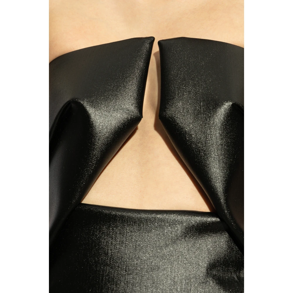 Rick Owens Prong Gown Jurk Black Dames