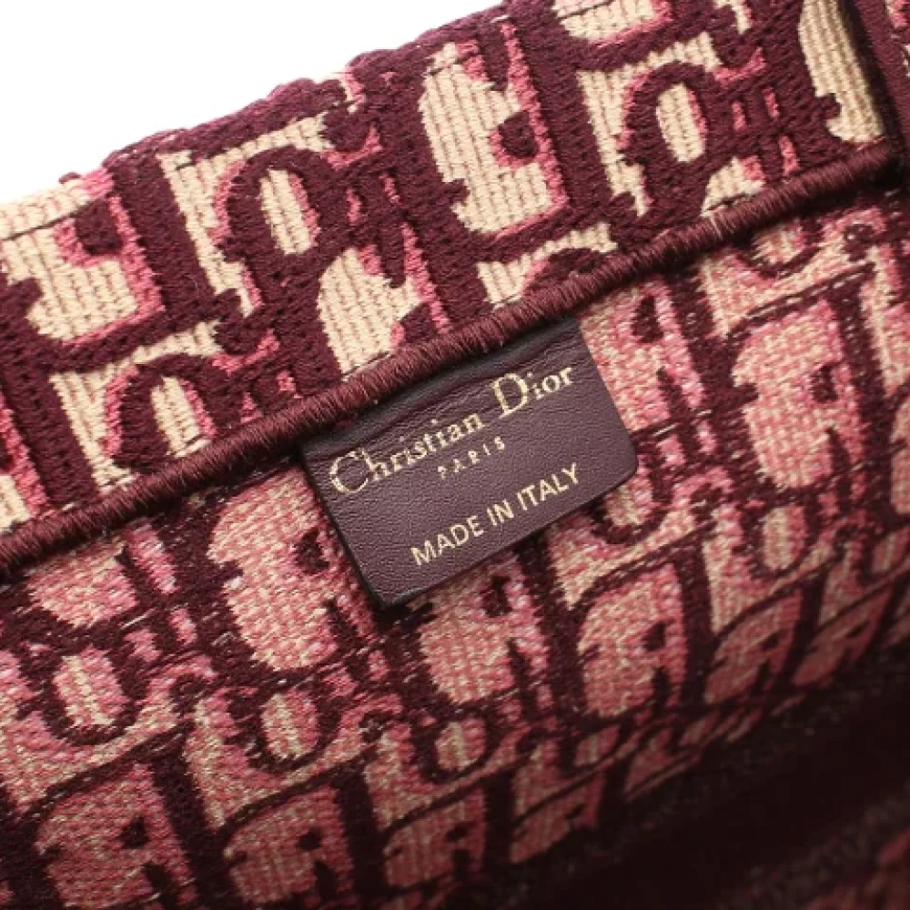Dior Vintage Pre-owned Canvas dior-bags Red Dames