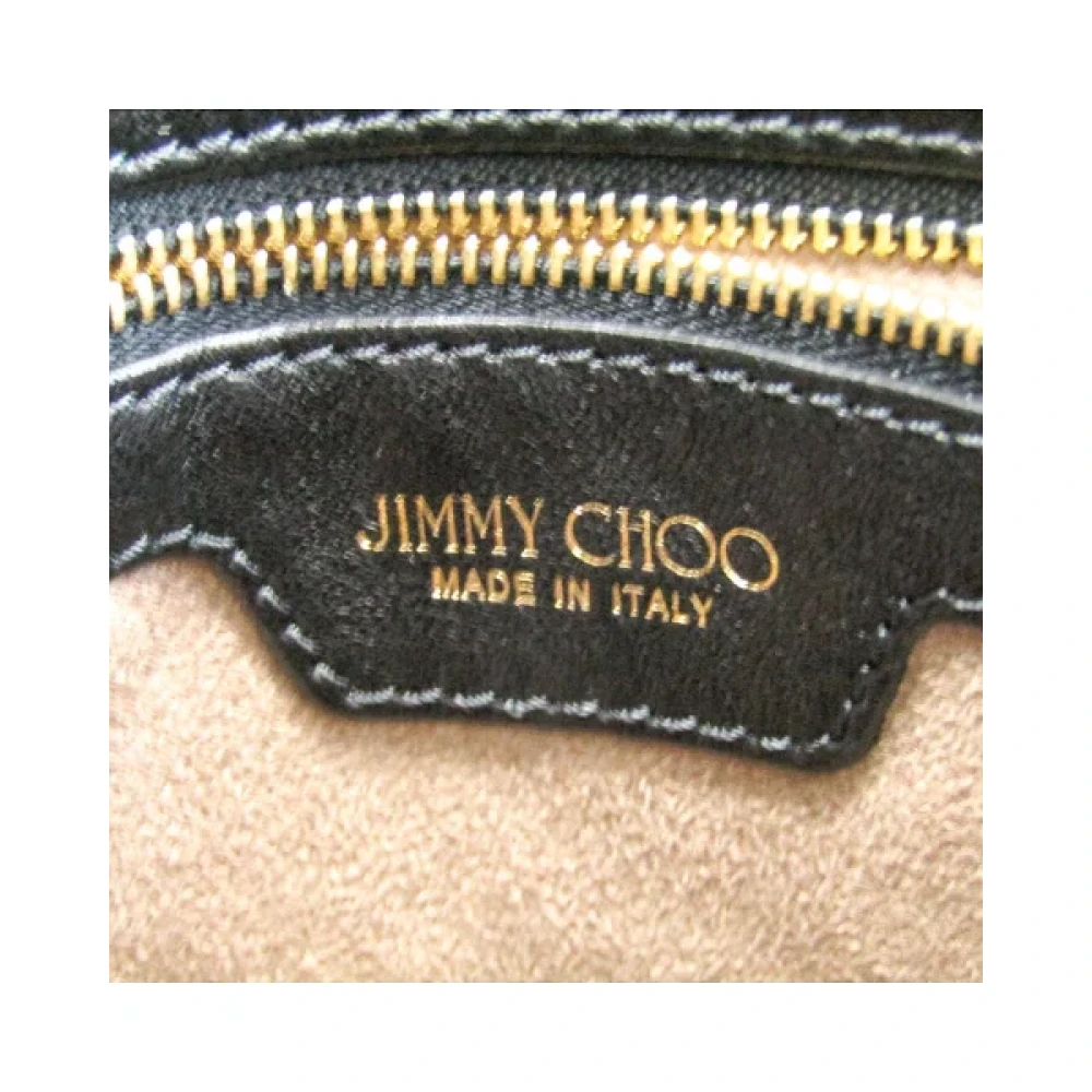 Jimmy Choo Pre-owned Leather shoulder-bags Black Dames