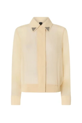 Semi-sheer Georgette Shirt