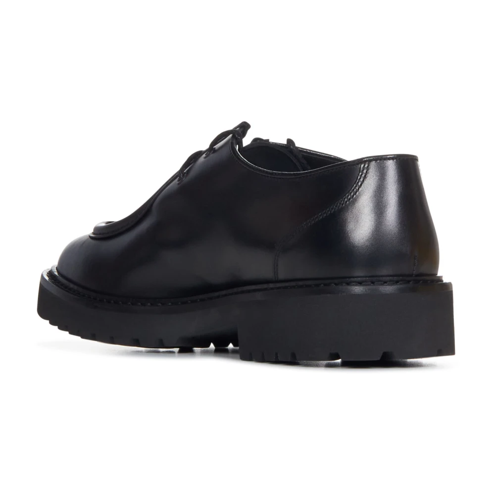 Doucal's Zwarte Veterschoenen Black Heren