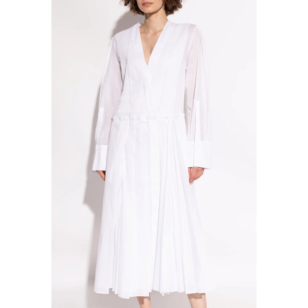 Jil Sander Overhemdjurk White Dames