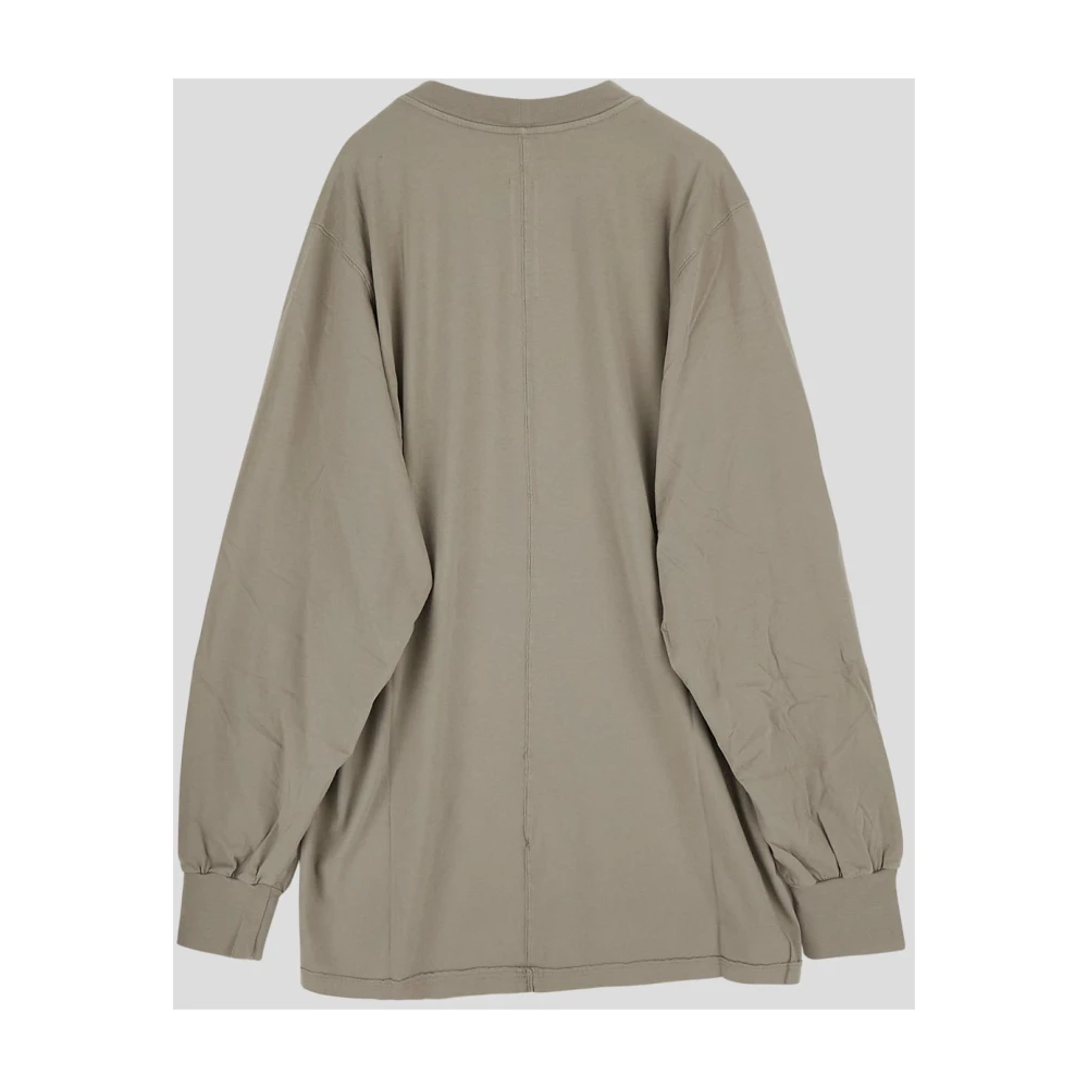 Rick Owens Long Sleeve T-shirt Green Heren