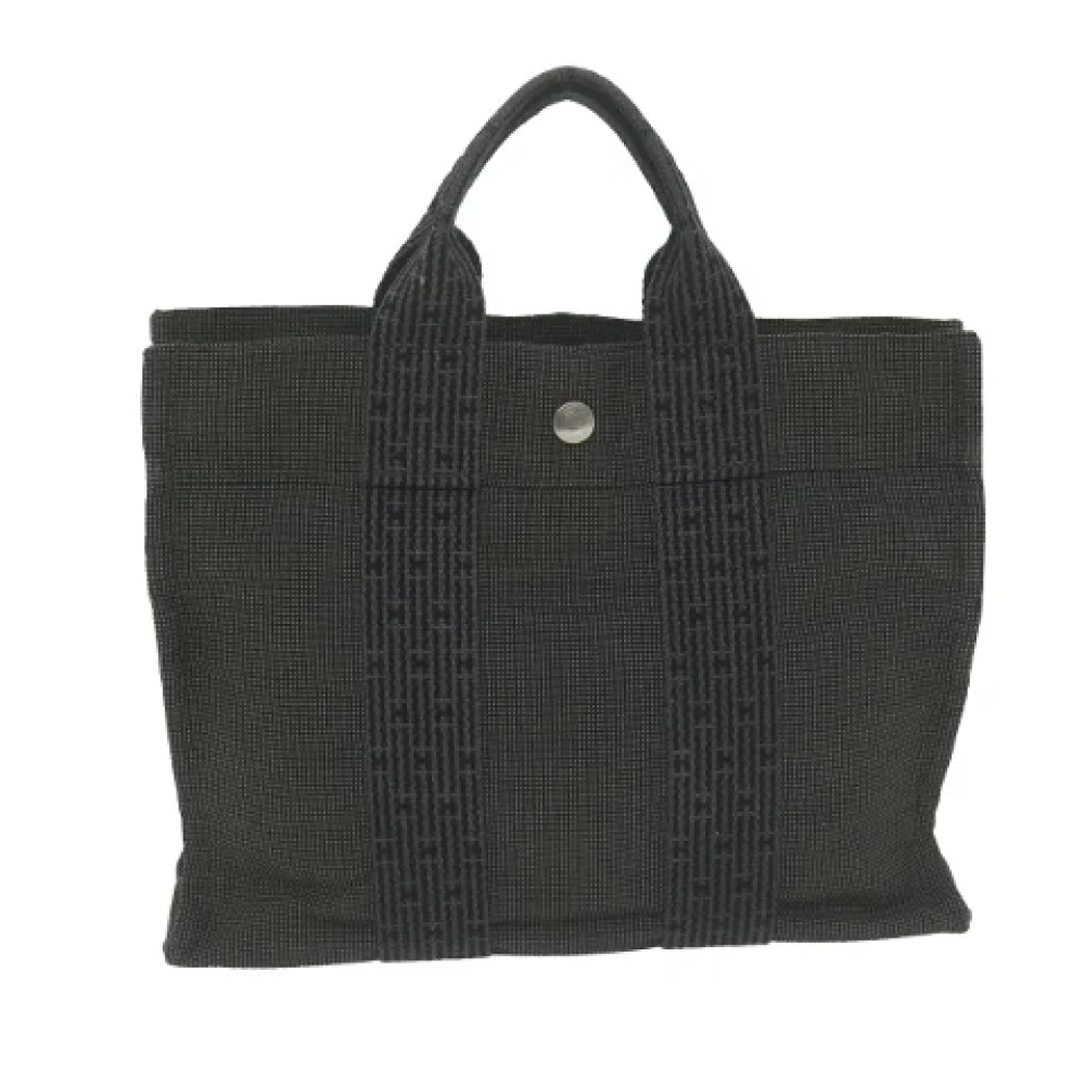 Hermès Vintage Pre-owned Nylon totes Gray Dames